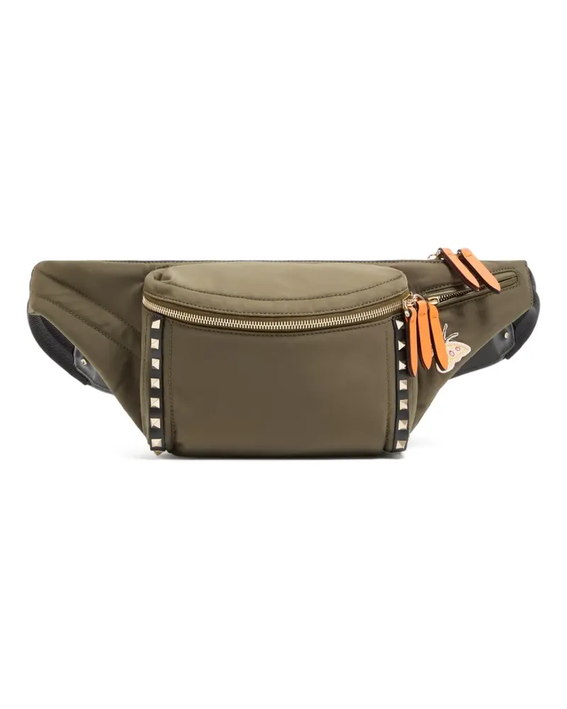 Valentino Garavani Stud Up Gürteltasche aus Funktionsstoff - Grün Grün