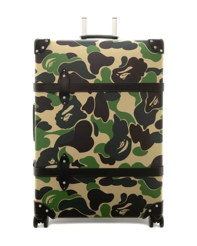 BAPE x Globe-Trotter Reisetasche mit Camouflage-Print - Nude Nude