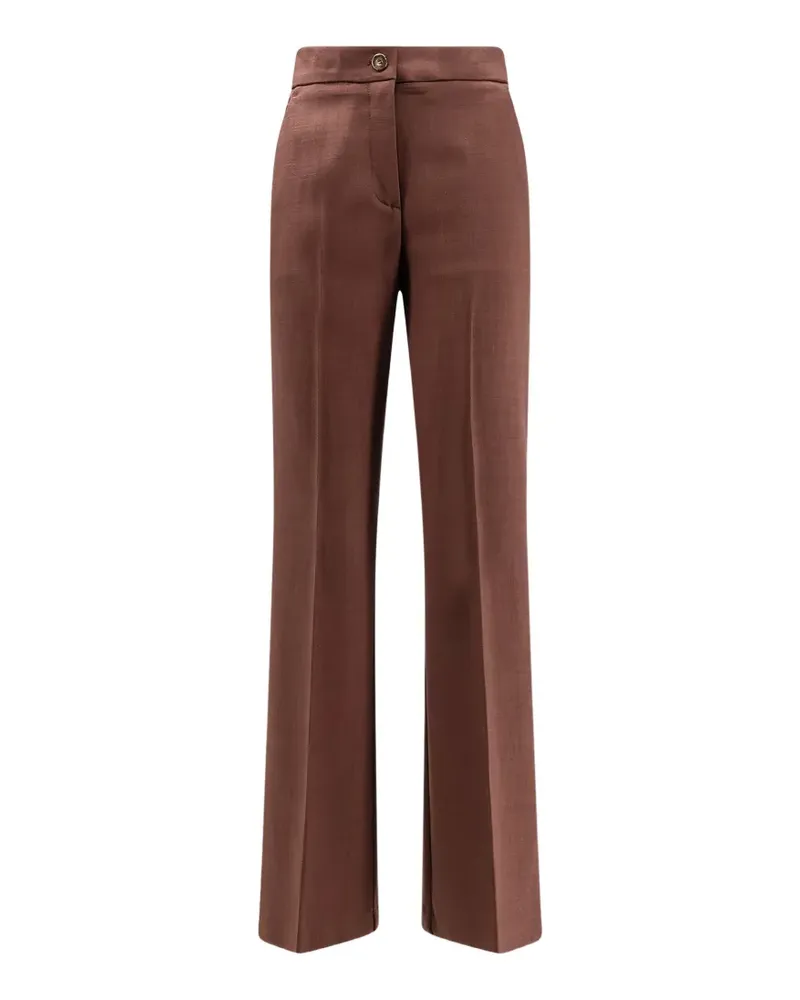 Pinko Geknöpfte Hose - Braun Braun