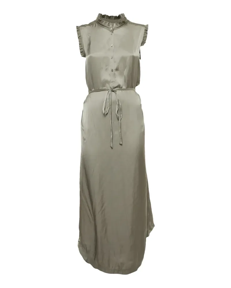 Zadig & Voltaire Raos belted maxi dress - Grau Grau