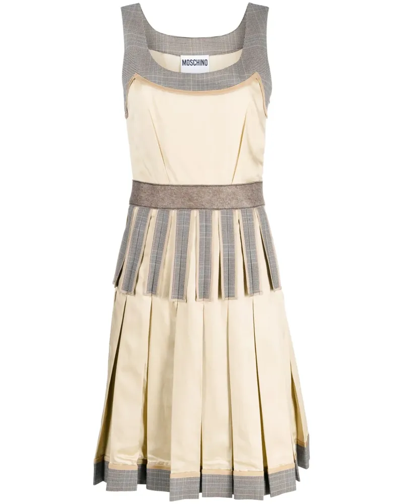 Moschino Inside Out Kleid - Braun Braun