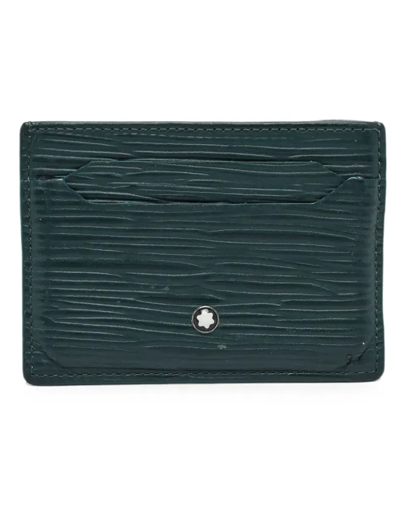 Montblanc Meisterstuck leather cardholder - Grün Grün