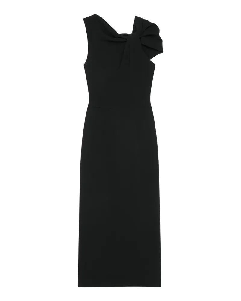 Givenchy Drapiertes Bleistiftkleid aus Krepp-Cady - Schwarz Schwarz