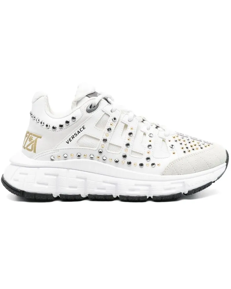 Versace Sneakers mit klobiger Sohle - Weiß Weiß