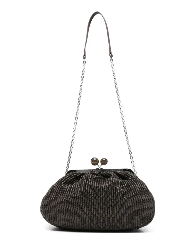 Max Mara woven clutch bag - Braun Braun