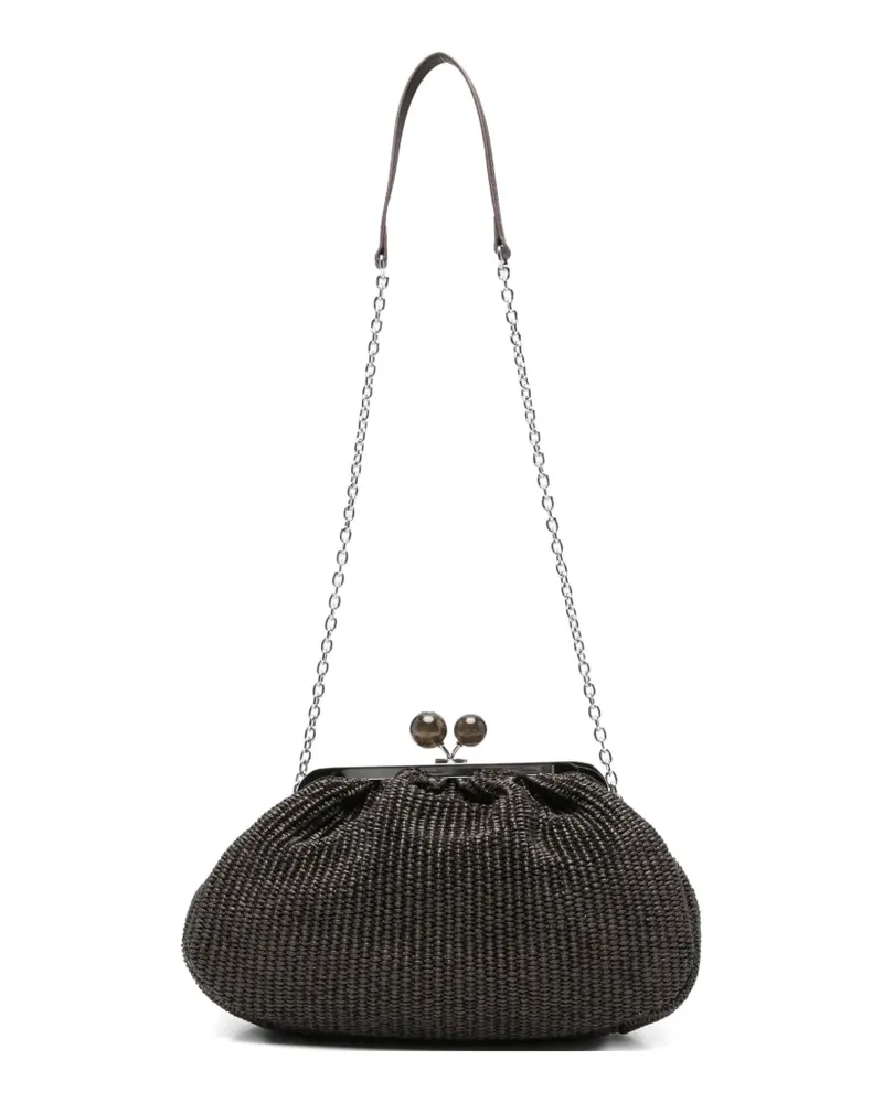 Max Mara woven clutch bag - Braun Braun