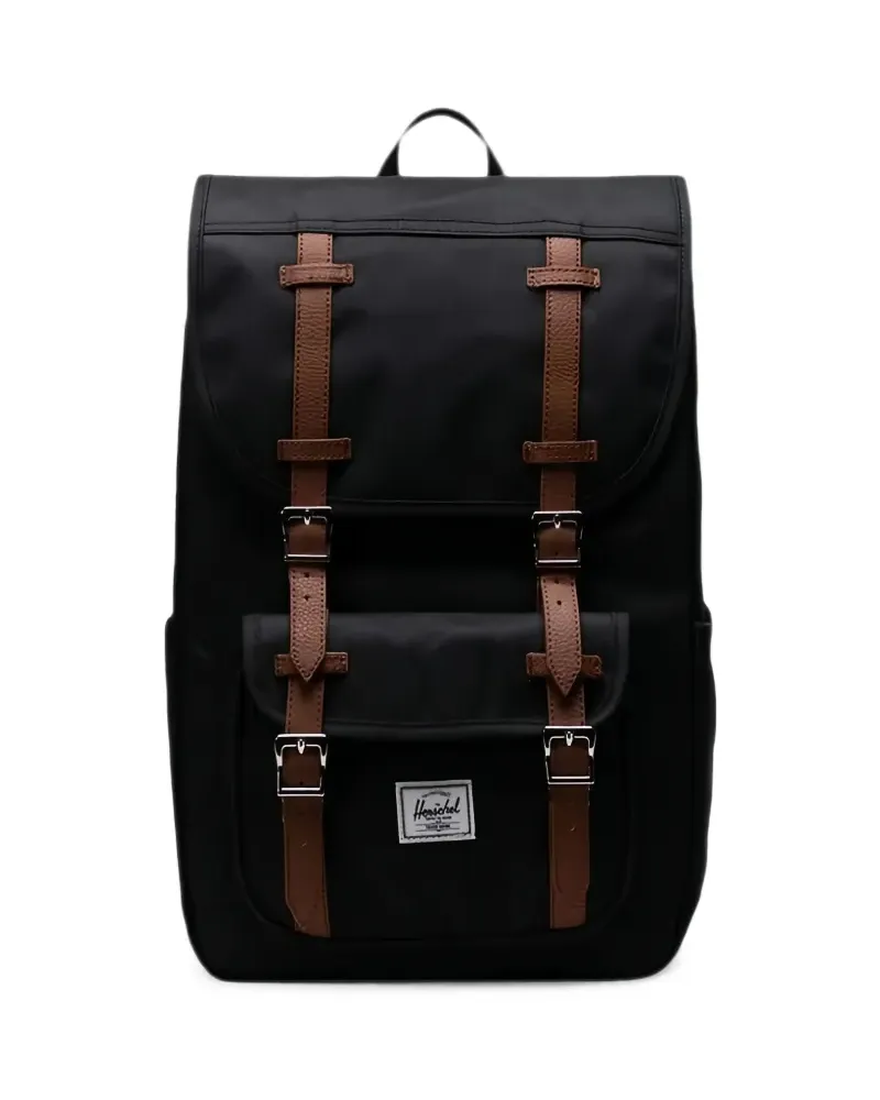 Herschel Supply Co. Little America Rucksack mit Schnalle - Schwarz Schwarz