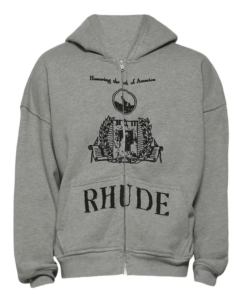 RHUDE Youth of America Kapuzenjacke - Grau Grau