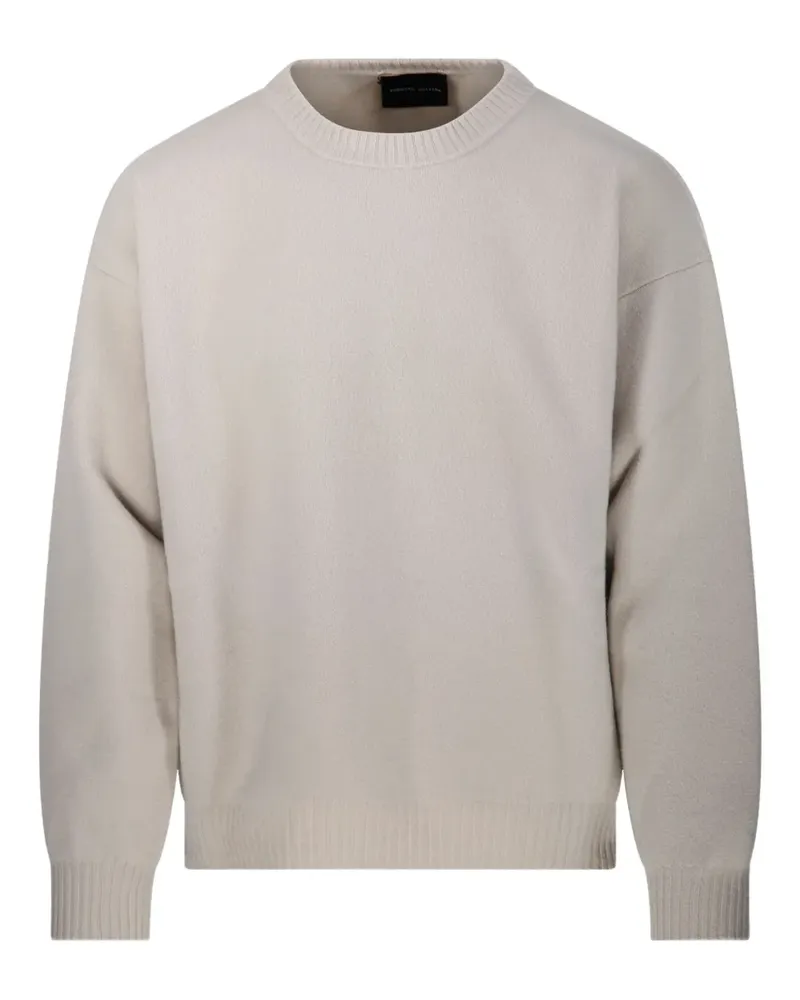 Roberto Collina crew neck sweater - Nude Nude