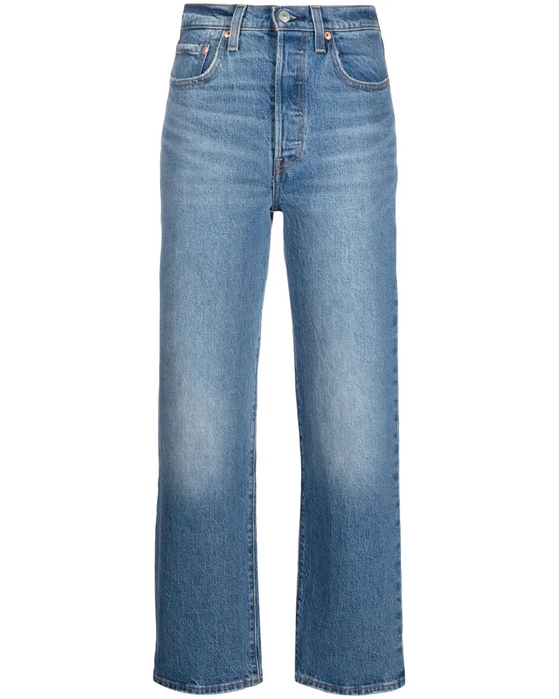 Levi's Gerade Ribcage Jeans - Blau Blau