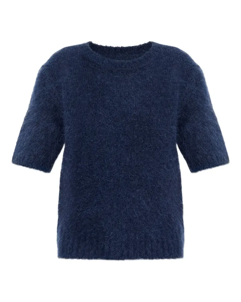 Samsøe & Samsøe Sajeanne short-sleeve top - Blau Blau