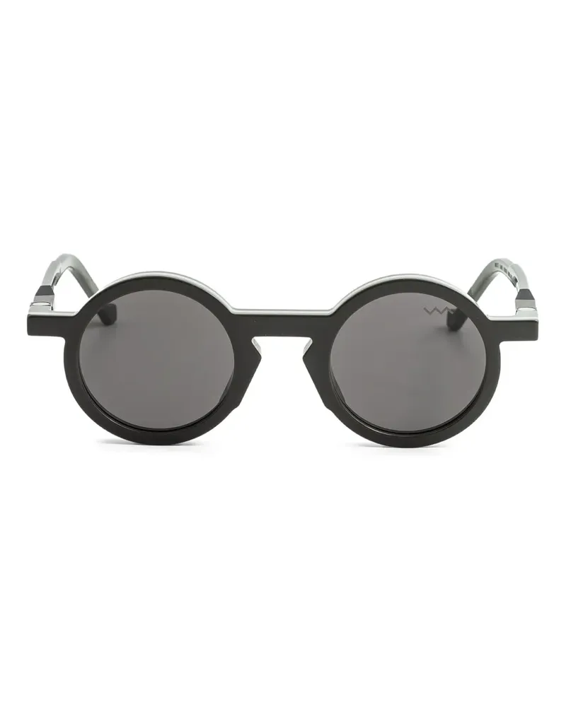 VAVA EYEWEAR Sonnenbrille mit rundem Gestell - Grau Grau
