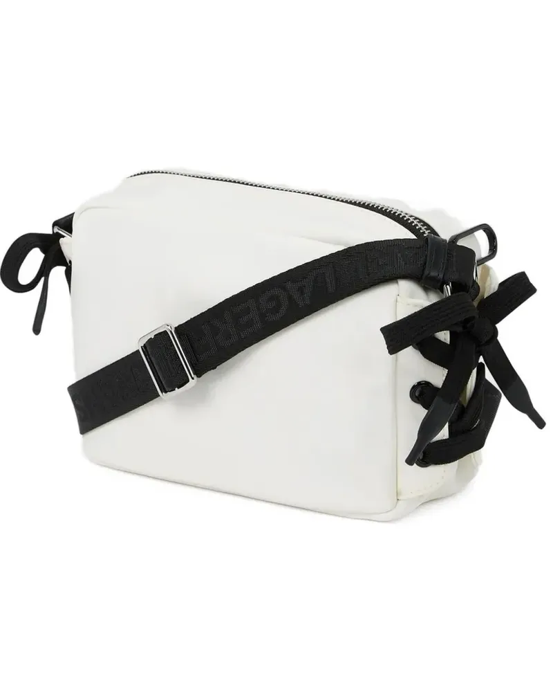 Karl Lagerfeld logo-detail cross body bag - Weiß Weiß