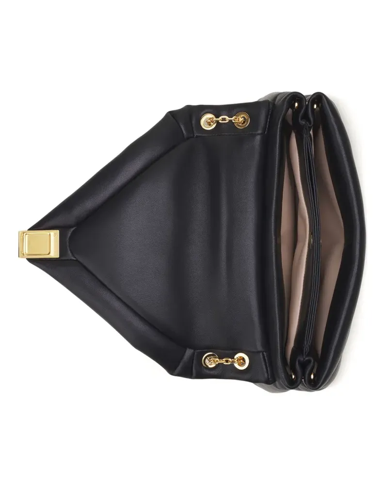 Lanvin Schultertasche mit Klappe - Schwarz Schwarz