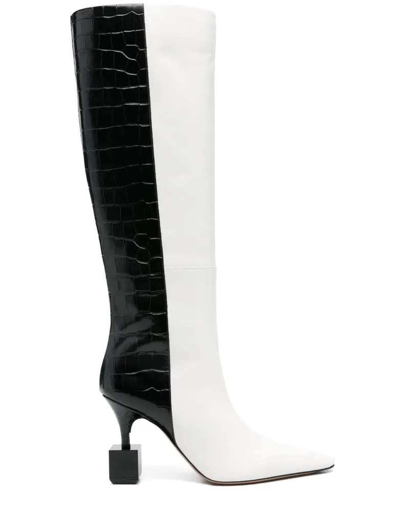 Jacquemus Les Bottes Bisou Stiefel 90mm - Weiß Weiß