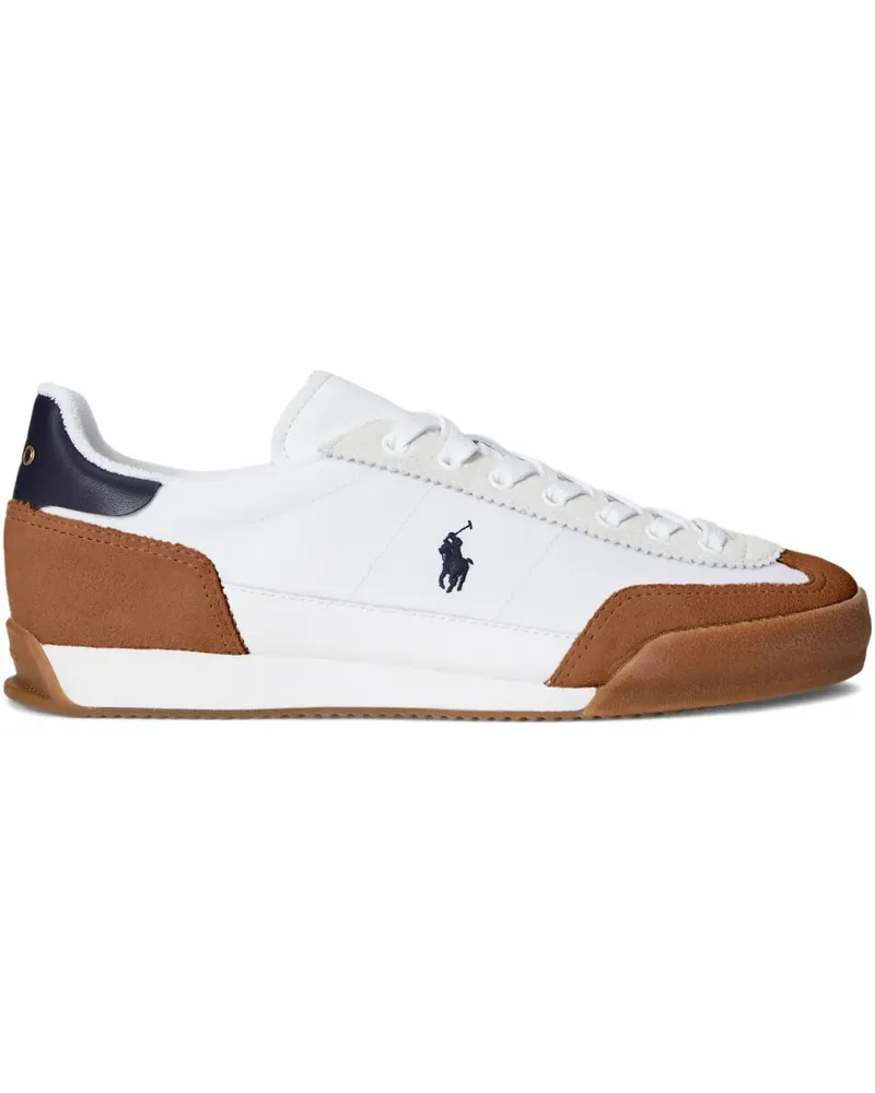 Ralph Lauren Hester Sneakers aus Wildleder - Weiß Weiß
