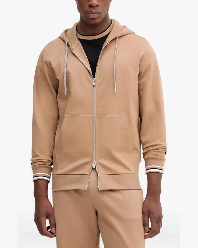 HUGO BOSS Kapuzenjacke mit Reißverschluss - Nude Nude