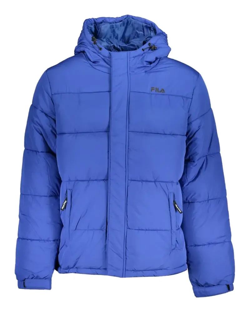 Fila hooded quilted puffer jacket - Blau Blau