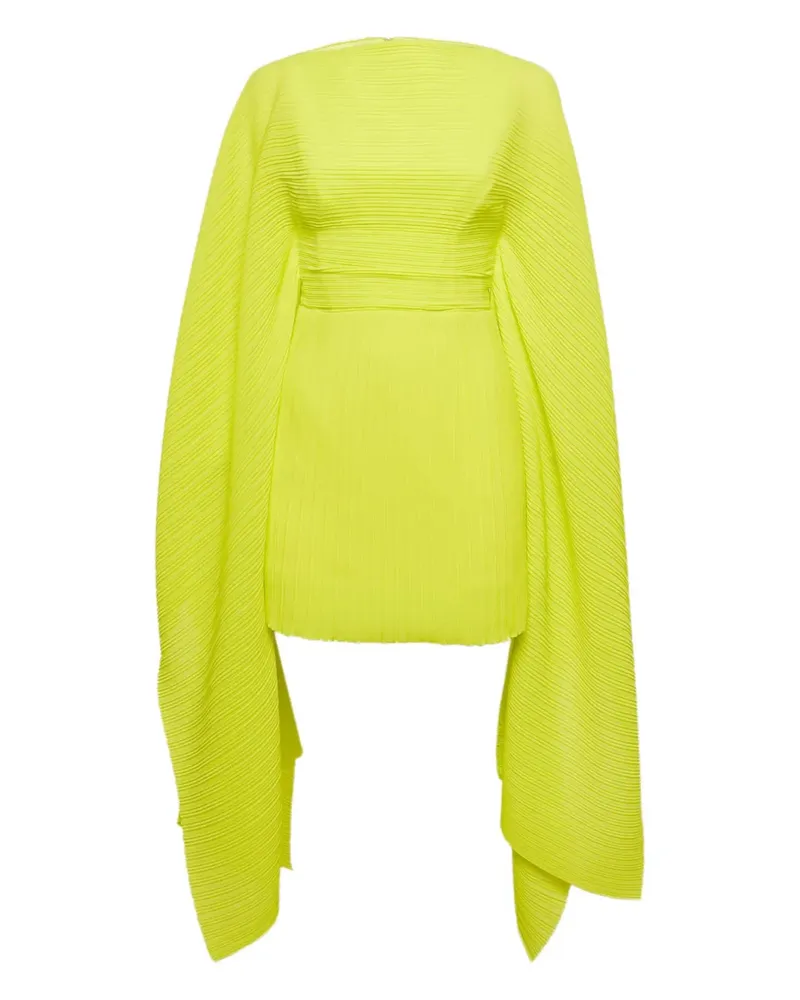 Solace London Kleid im Cape-Stil - Grün Grün