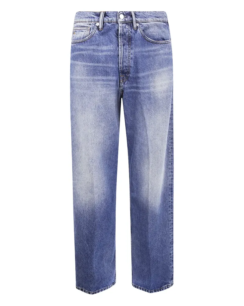 nine:inthe:morning Ausgeblichene Jeans - Blau Blau
