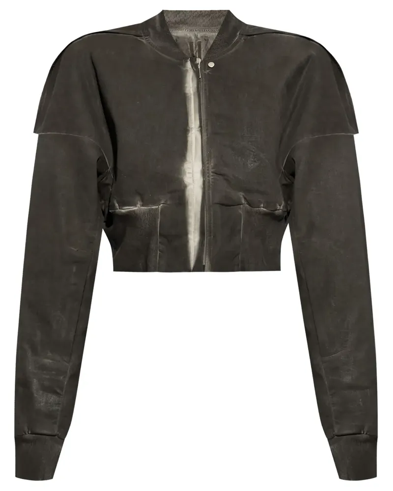 DRKSHDW by Rick Owens Jacke mit Bleach-Effekt - Grau Grau