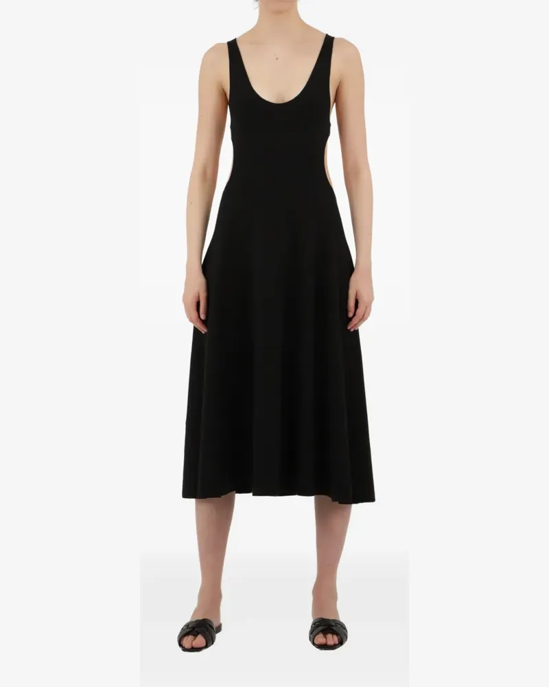 Saint Laurent Kleid aus Wolle - Schwarz Schwarz