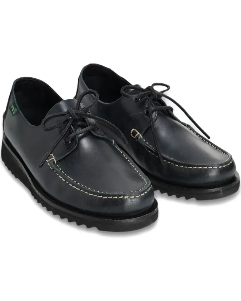 Kaptain Sunshine x Paraboot Domingue Lederschuhe - Blau Blau