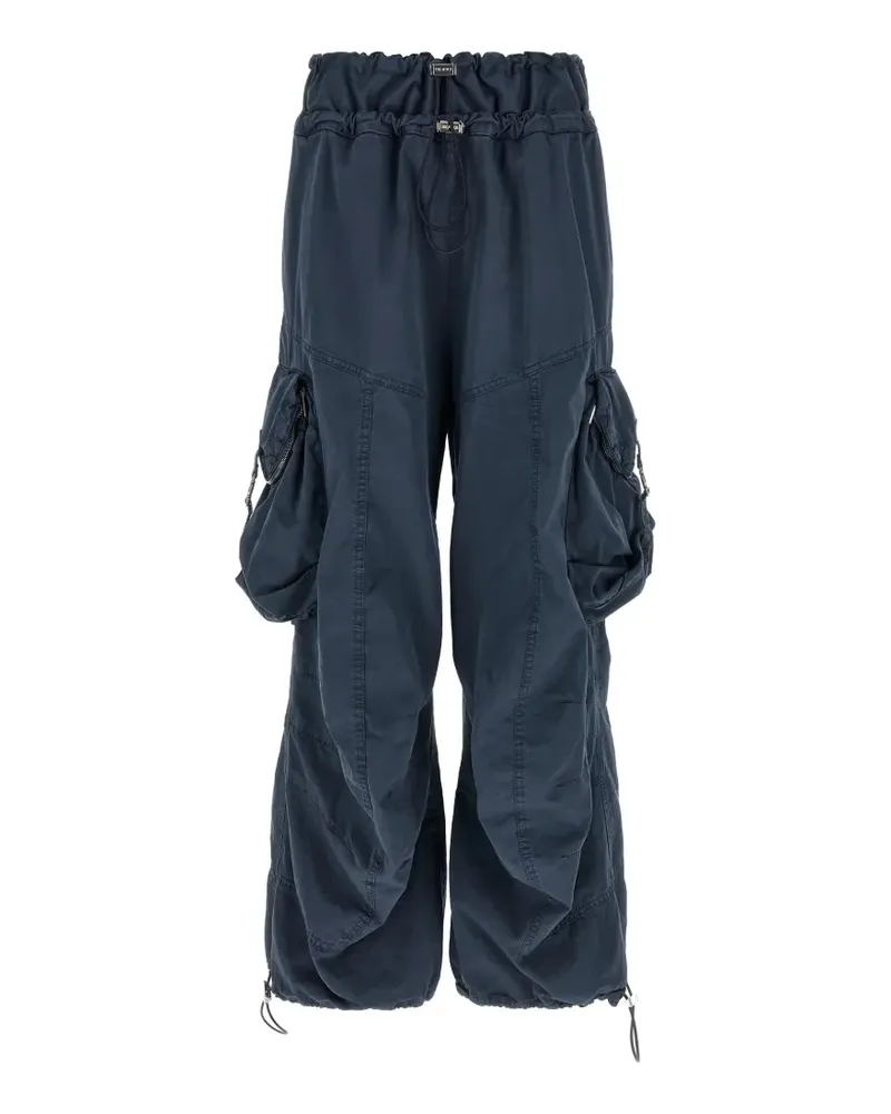 ATTICO draped Parachute cargo pants - Blau Blau