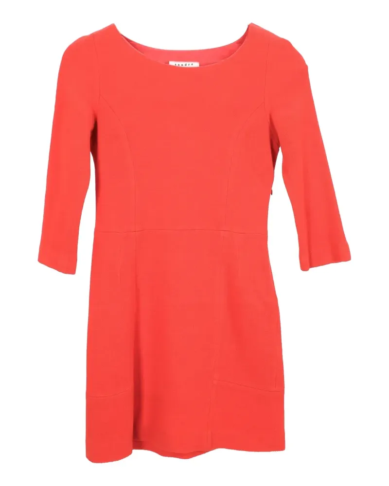 Sandro Minikleid mit Reißverschluss - Orange Orange