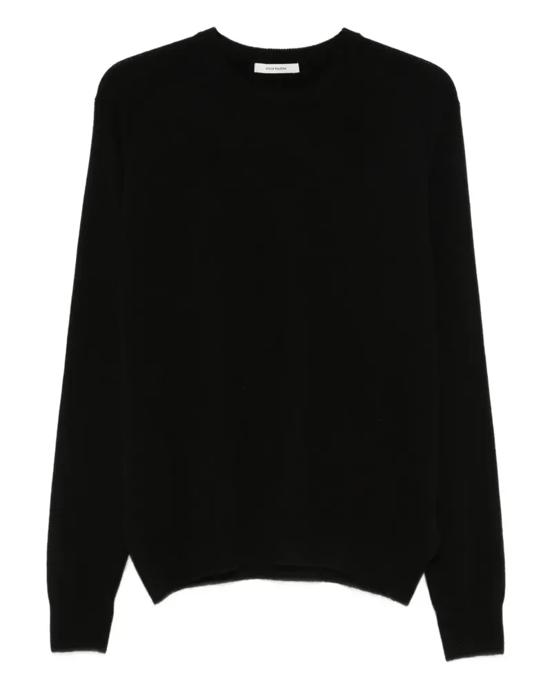 Entire Studios Pullover mit Rundhalsausschnitt - Schwarz Schwarz