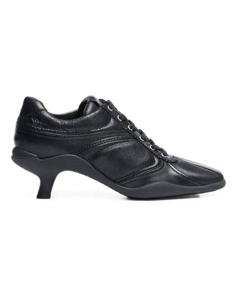 ash Ragwort Kitten-Heel-Sneakers - Schwarz Schwarz