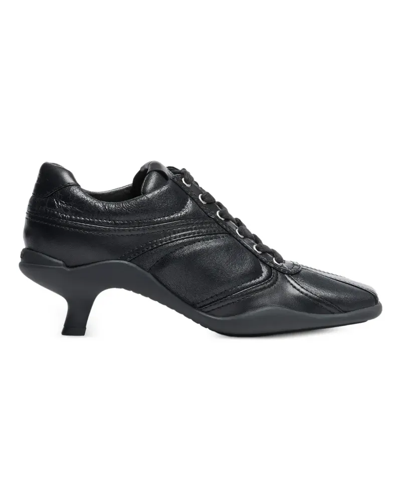 ash Ragwort Kitten-Heel-Sneakers - Schwarz Schwarz