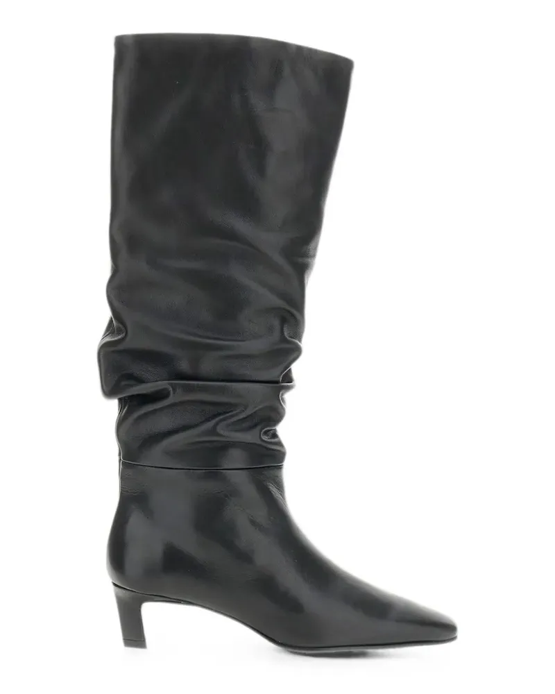 Alohas Kalila Stiefel mit eckiger Kappe - Schwarz Schwarz