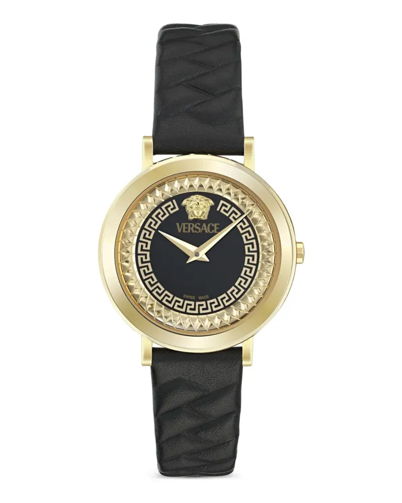 Versace Delphinus Greca 35mm - Schwarz Schwarz