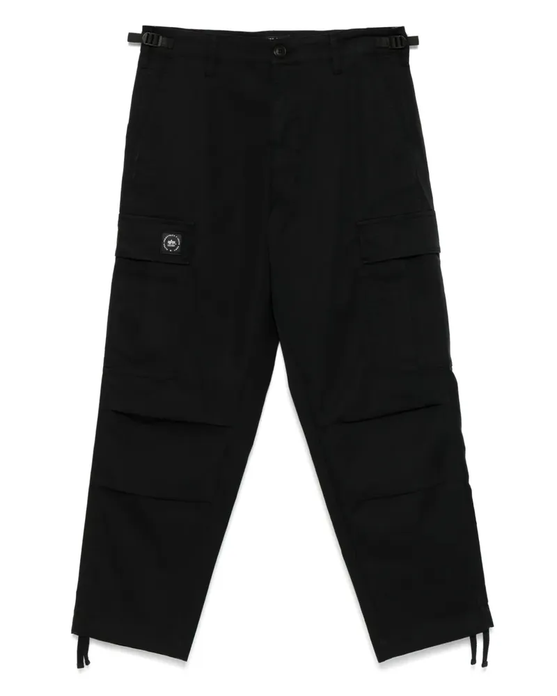 Izzue Klassische Cargohose - Schwarz Schwarz