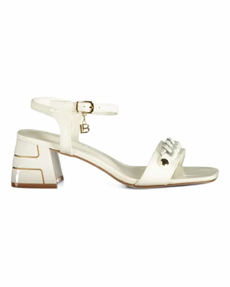 Laura Biagiotti Sandalen mit Kettengliedern und Schnalle - Nude Nude