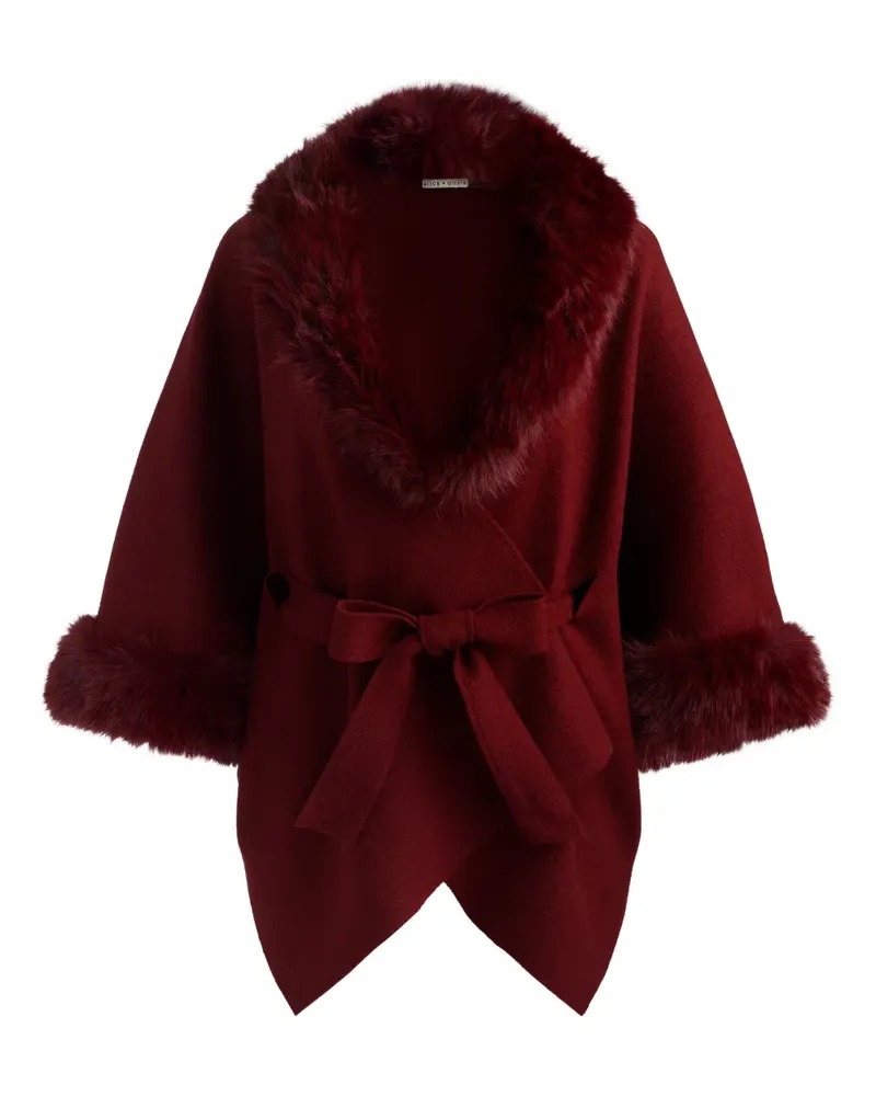 Alice + Olivia Joanne wool coat - Rot Rot