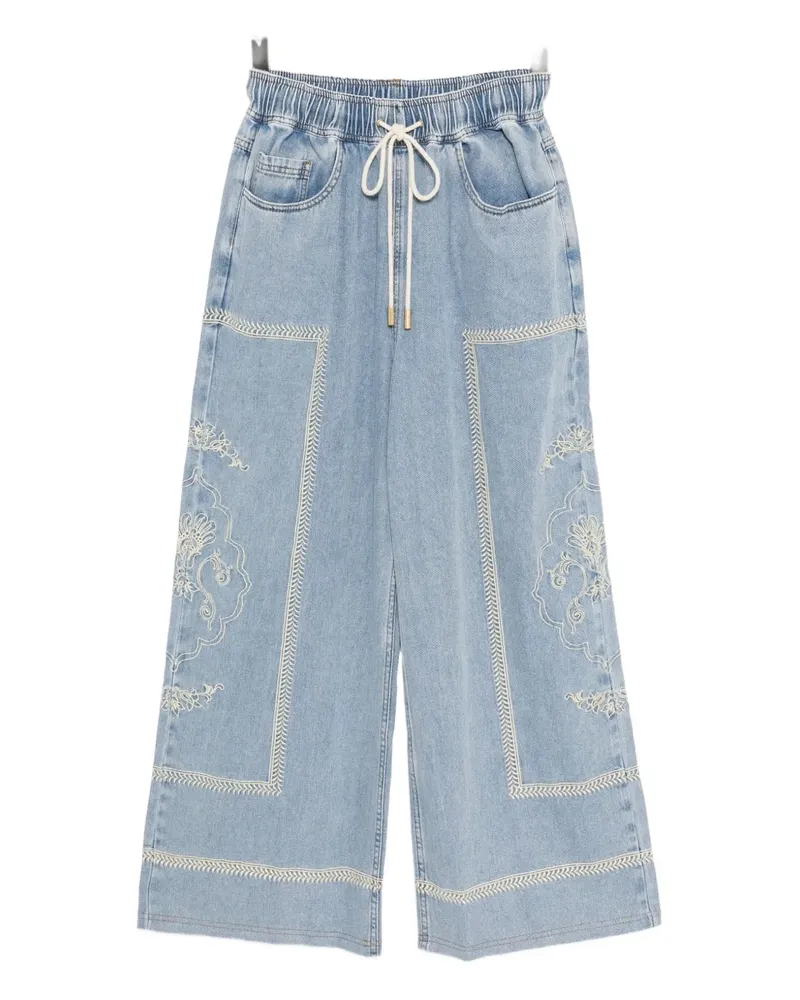 Aje. Lotus Jeans - Blau Blau