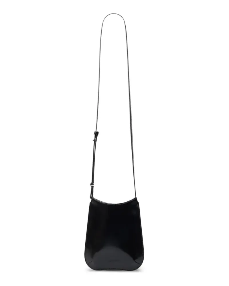 Jacquemus Bisou leather crossbody bag - Schwarz Schwarz