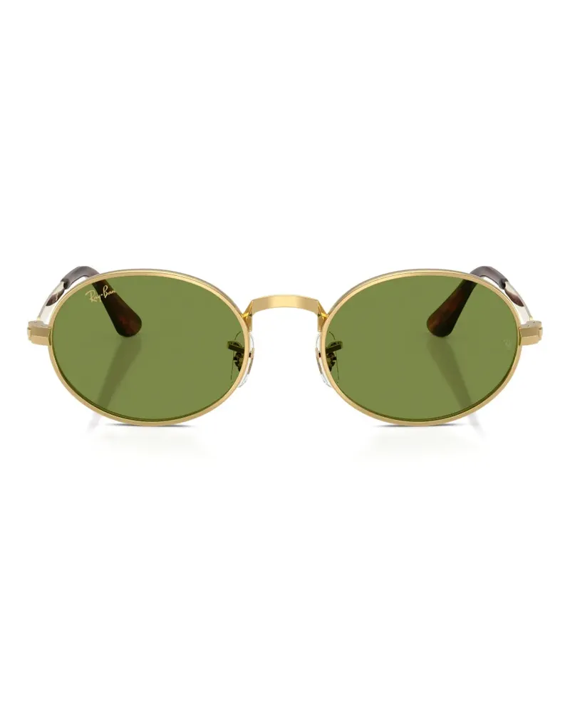 Ray Ban x A$AP Rocky Sonnenbrille mit ovalem Gestell - Gold Gold