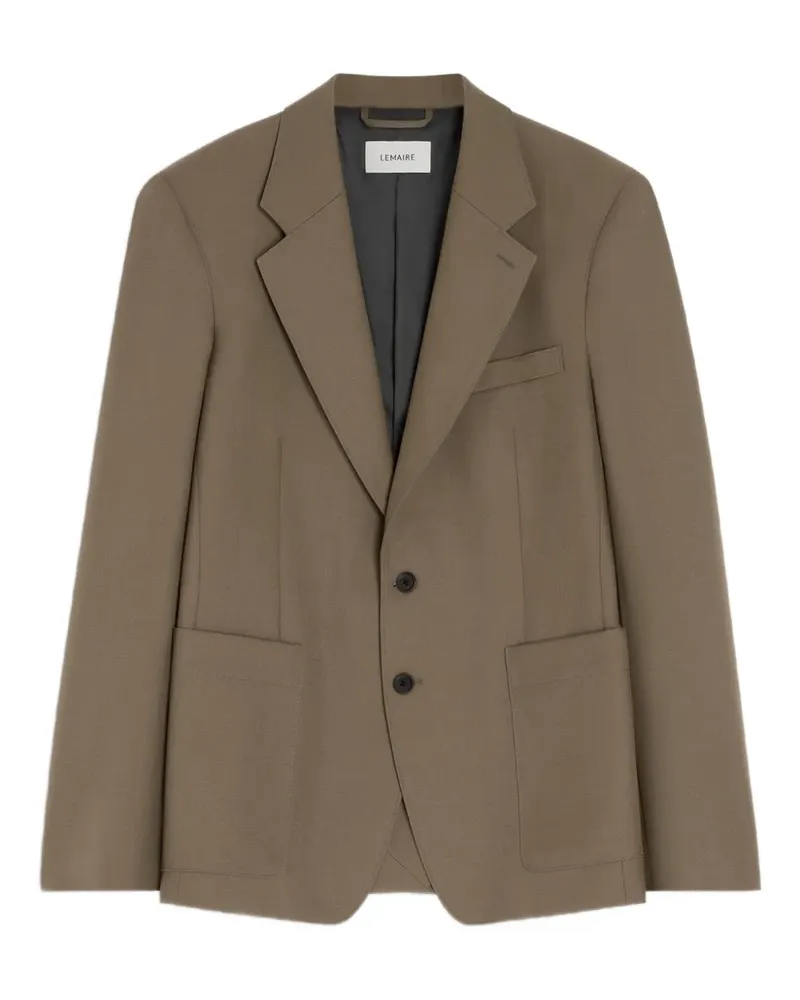 Christophe Lemaire Blazer mit aufgesetzten Taschen - Grün Grün