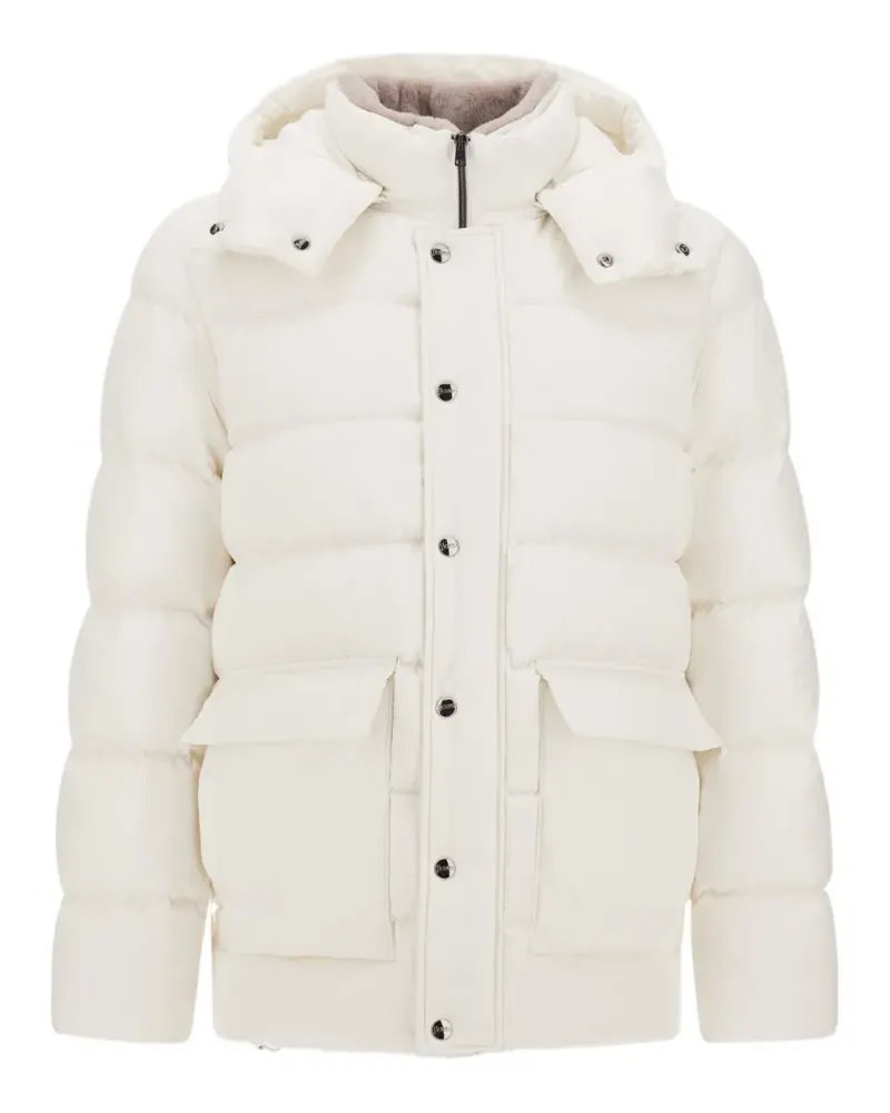 Herno Gesteppter Kapuzenparka - Weiß Weiß