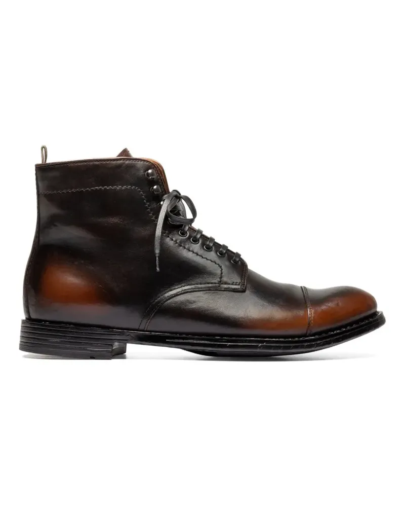 Officine Creative Italia Mavic 006 lace-up boots - Braun Braun