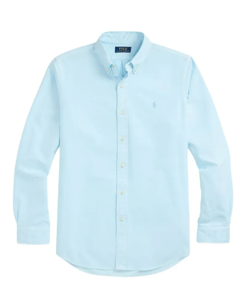 Ralph Lauren Classic Fit Oxford-Hemd - Blau Blau