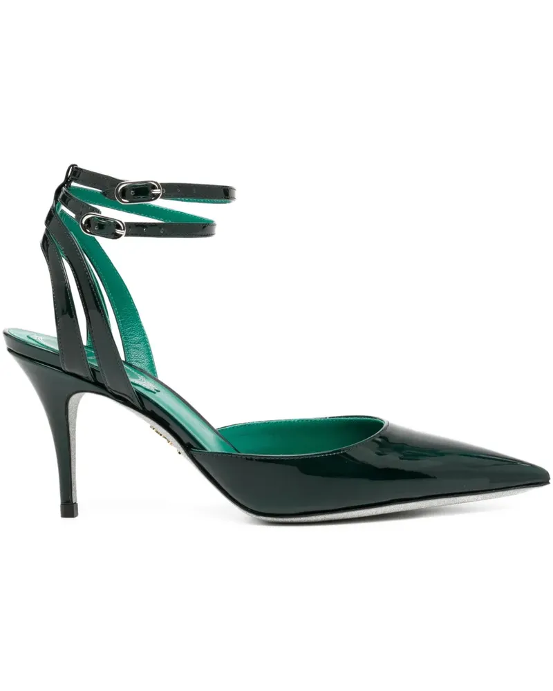 René Caovilla Pumps 80mm - Grün Grün