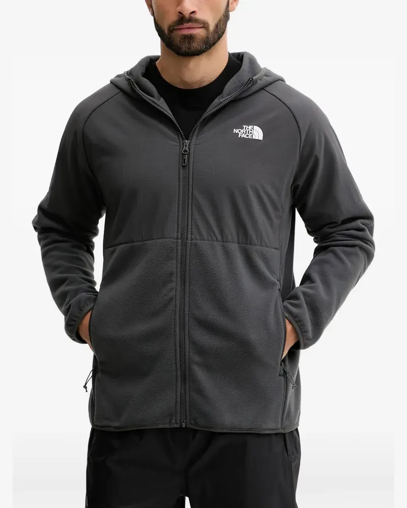 The North Face Glacier Hoodie mit Reißverschluss - Grau Grau