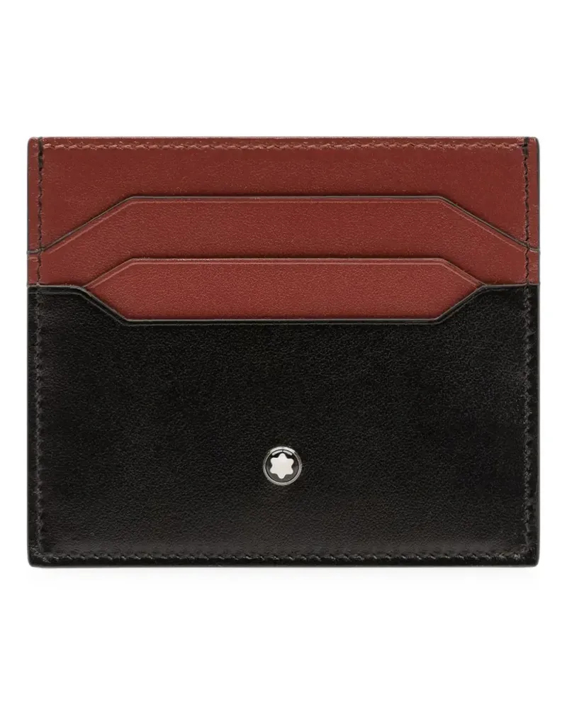Montblanc Meisterstück leather card holder - Schwarz Schwarz