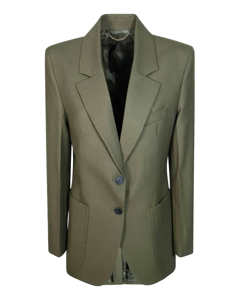Victoria Beckham Katherine single-breasted jacket - Grün Grün