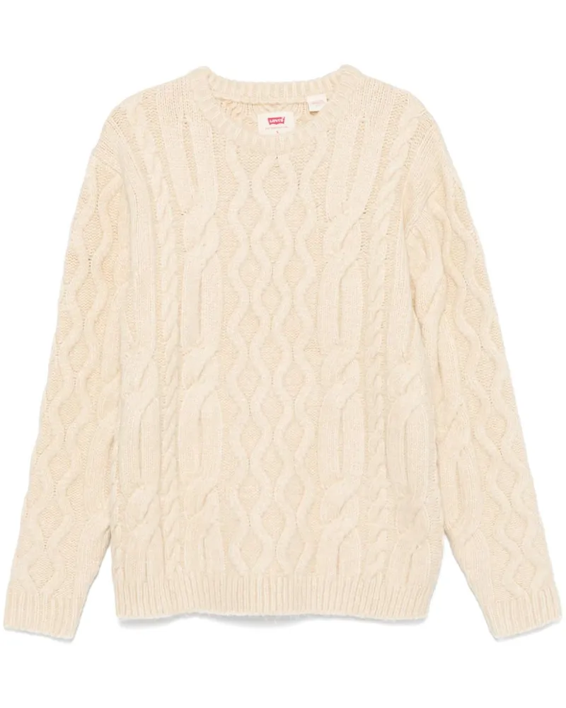 Levi's Pullover mit Zopfmuster - Nude Nude