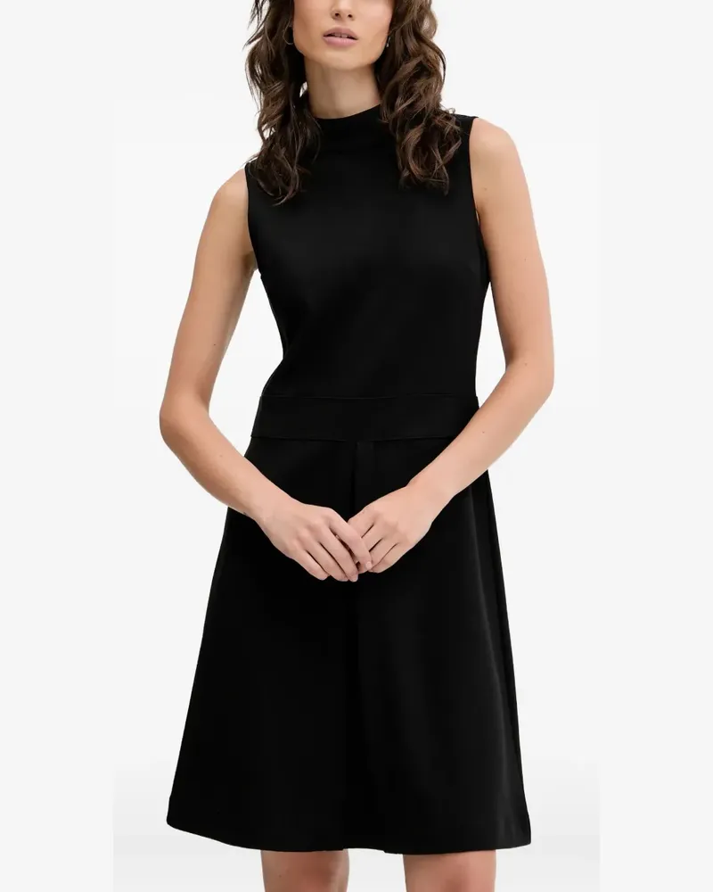 HUGO BOSS Nalvasia Kleid in A-Linie - Schwarz Schwarz